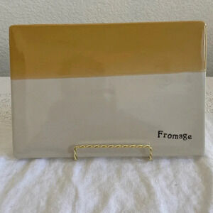 Eigen Arts Hand Painted Pottery Trivet/Cheese Board/Home Decor